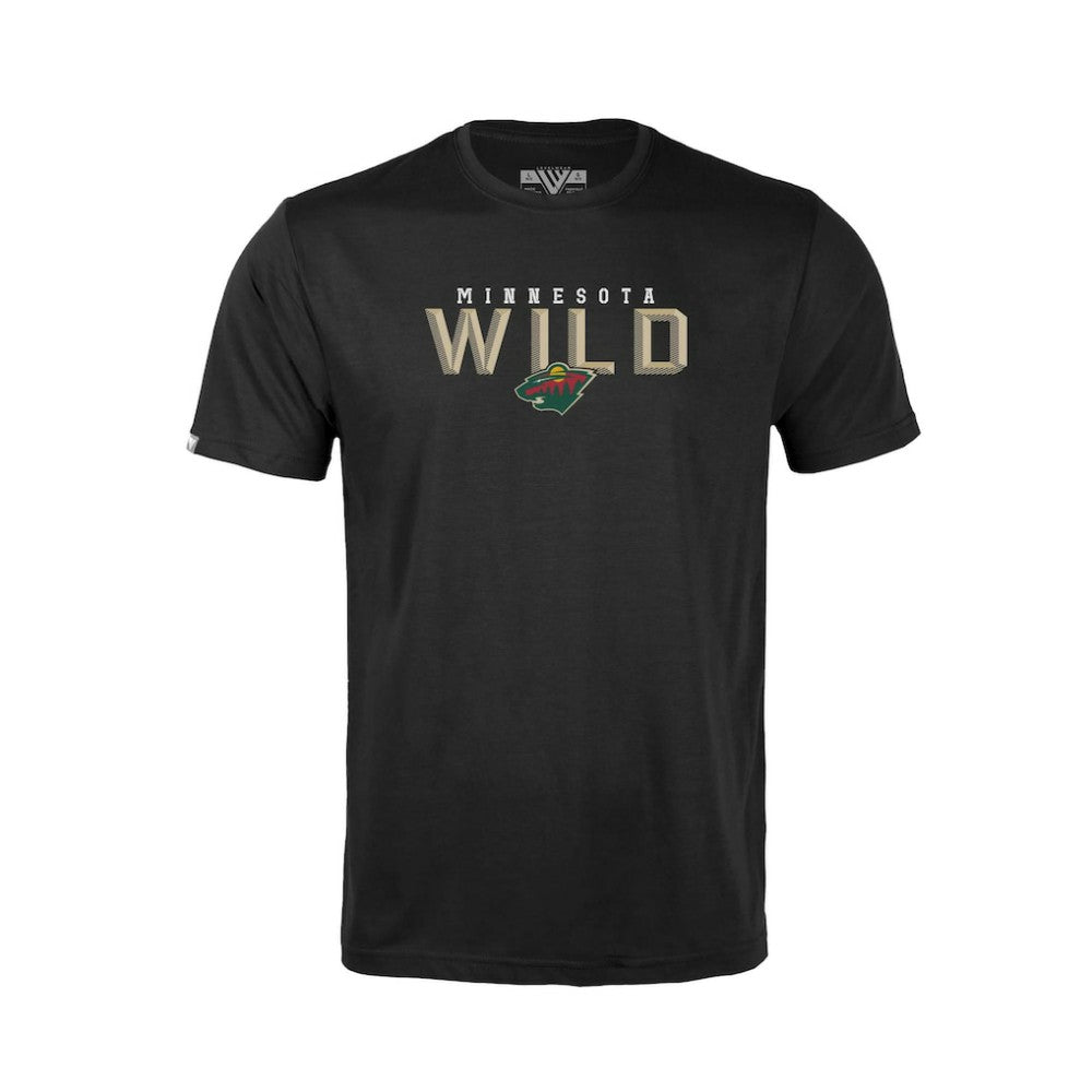 Minnesota Wild Levelwear Youth Little Richmond Carve T-Shirt Black