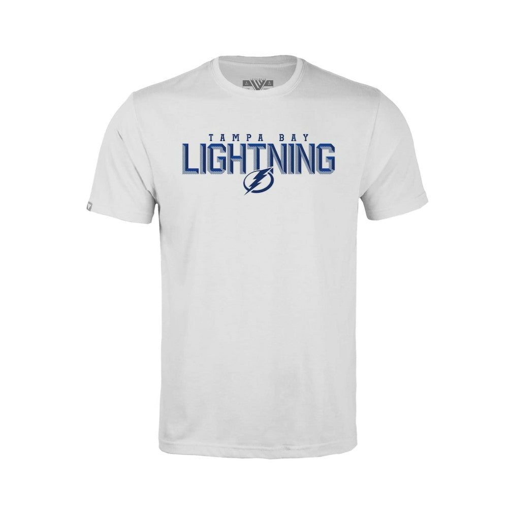 Tampa Bay Lightning Levelwear Youth Little Richmond Carve T-Shirt White