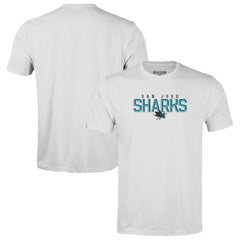 San Jose Sharks Levelwear Youth Little Richmond Carve T-Shirt White