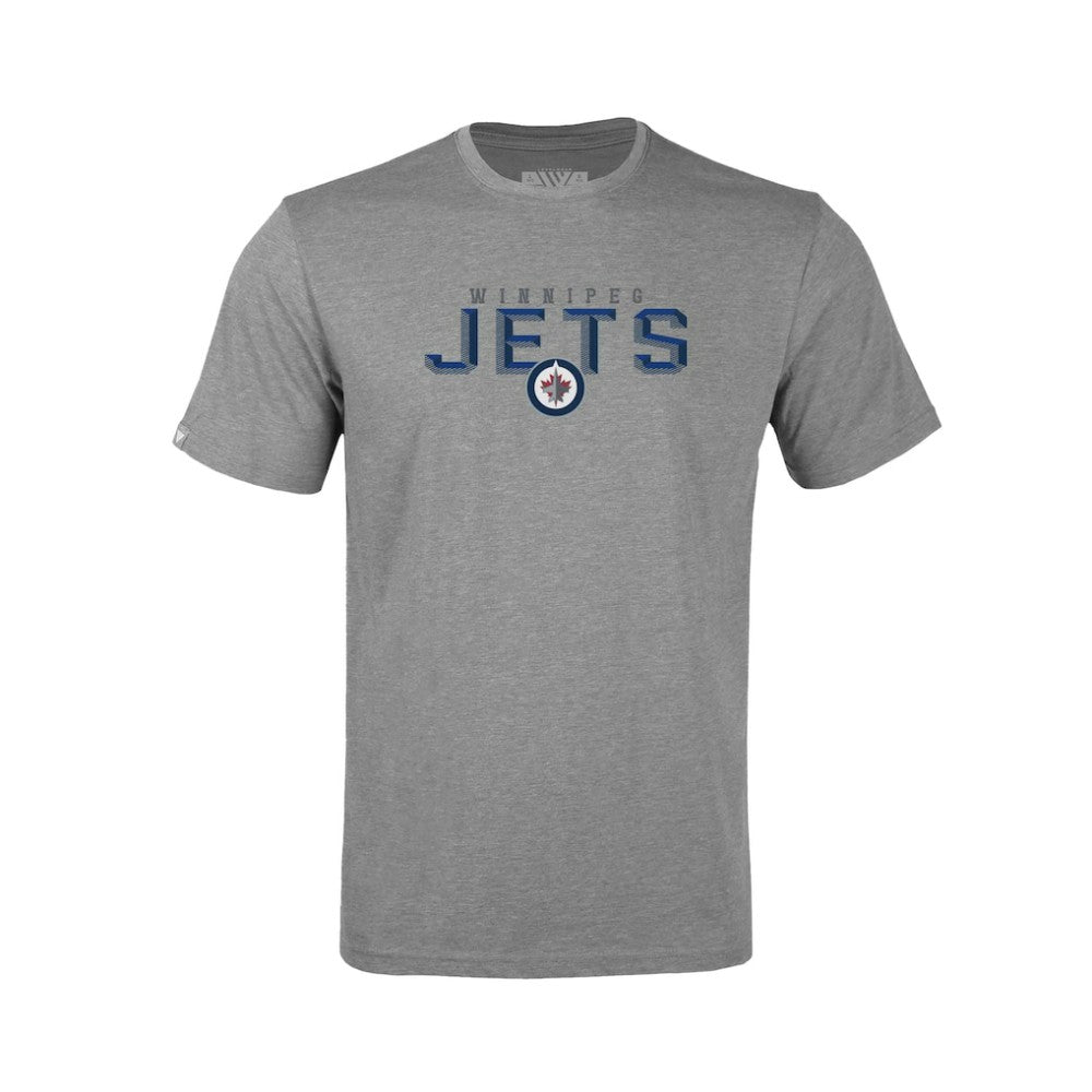 Winnipeg Jets Levelwear Youth Little Richmond Carve T-Shirt Gray