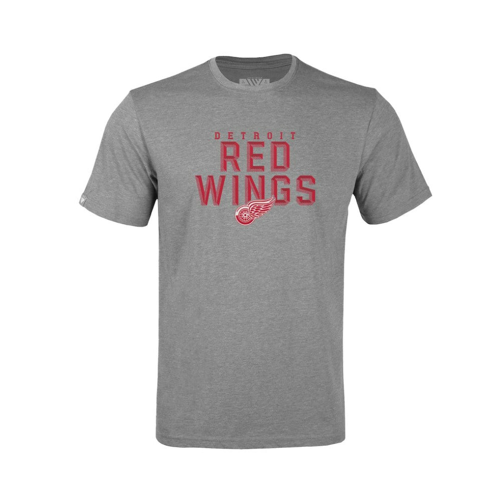 Detroit Red Wings Levelwear Youth Little Richmond Carve T-Shirt Gray