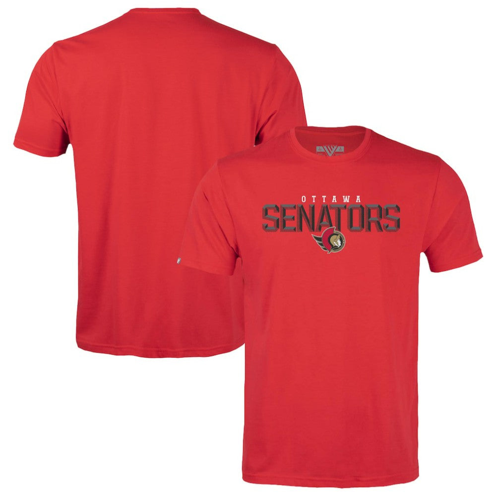 Ottawa Senators Levelwear Youth Little Richmond Carve T-Shirt Red