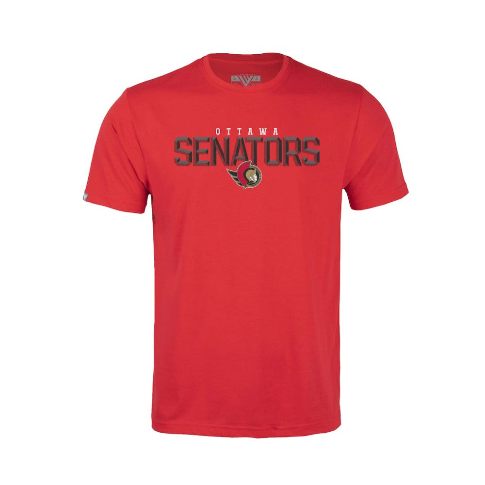 Ottawa Senators Levelwear Youth Little Richmond Carve T-Shirt Red