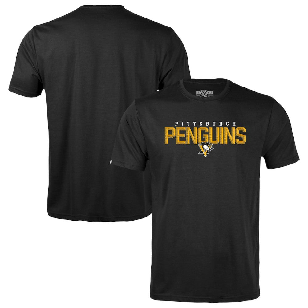 Pittsburgh Penguins Levelwear Youth Little Richmond Carve T-Shirt Black