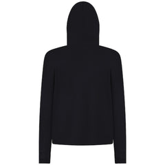 Anaheim Ducks Levelwear Women's Sweet Monument Tri-Blend Cropped Pullover Hoodie Black
