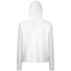 Toronto Maple Leafs Levelwear Women's Sweet Monument Tri-Blend Cropped Pullover Hoodie White