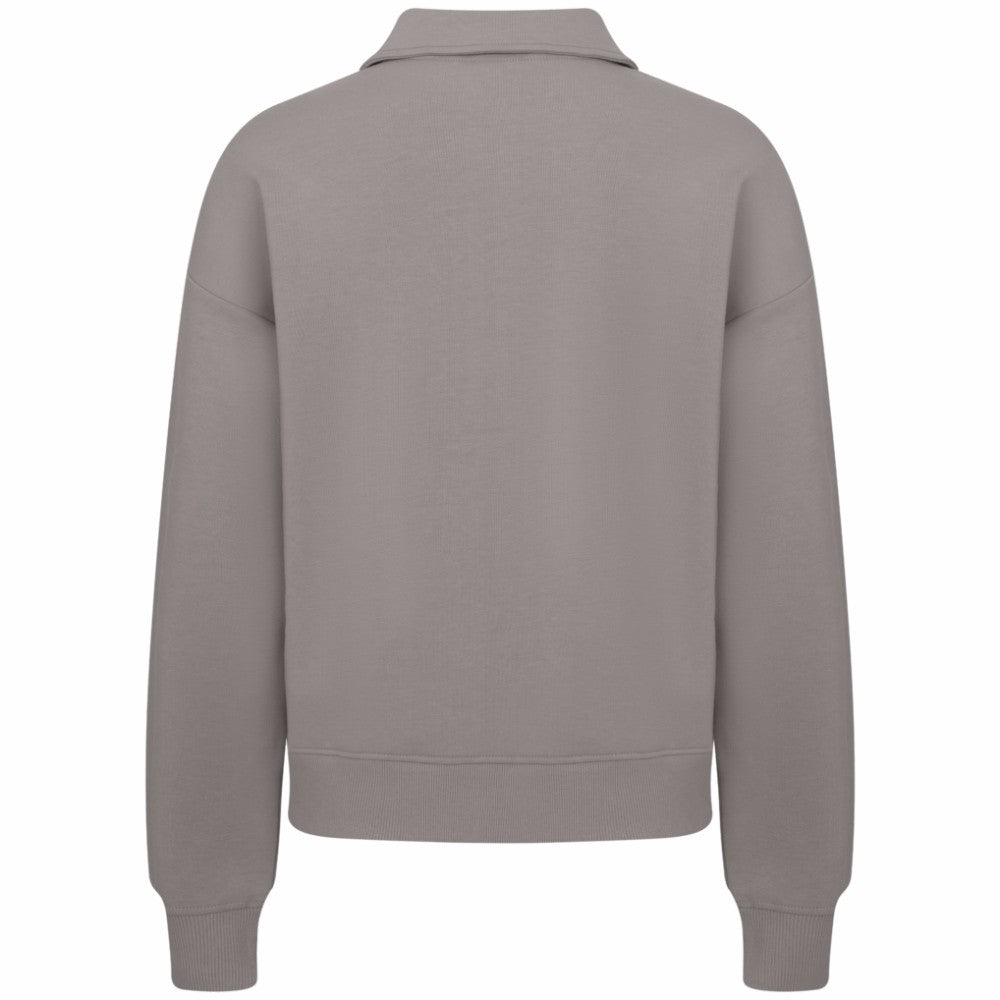 San Jose Sharks Levelwear Women's Canmore Quarter-Zip Pullover Gray