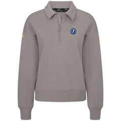 Tampa Bay Lightning Levelwear Women's Canmore Quarter-Zip Pullover Gray