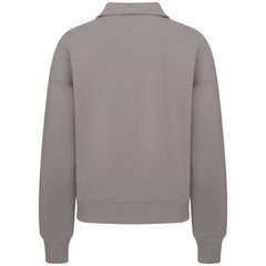 Calgary Flames Levelwear Women's Canmore Quarter-Zip Pullover Gray