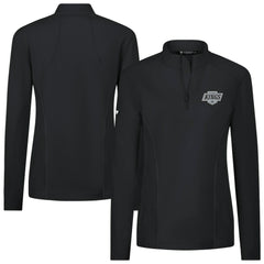Los Angeles Kings Levelwear Women's Upright Quarter-Zip Pullover Black