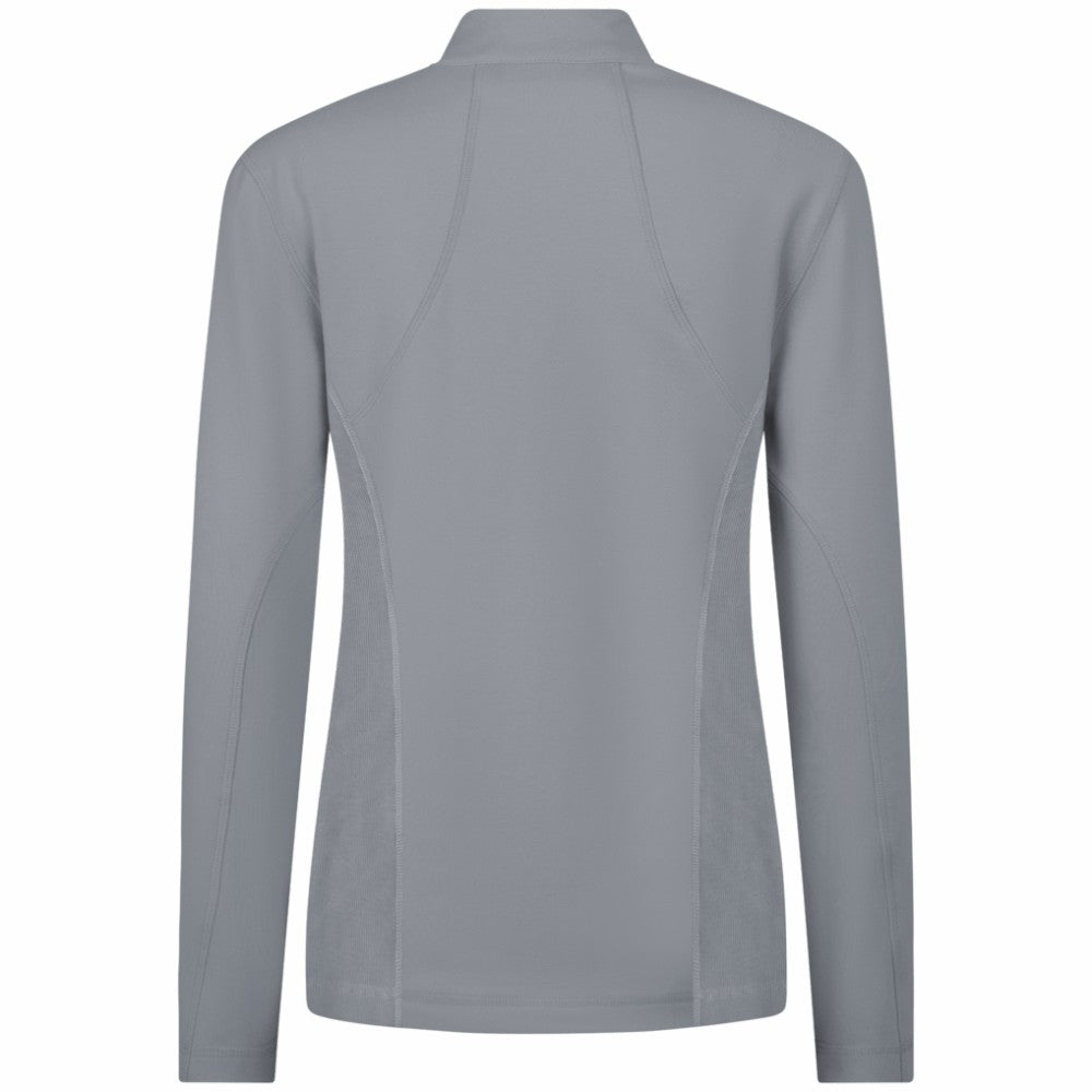 Florida Panthers Levelwear Women's Upright Quarter-Zip Pullover Gray