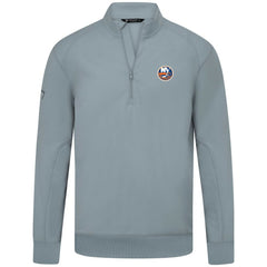 New York Islanders Levelwear Upright Tri-Blend Quarter-Zip Pullover Gray
