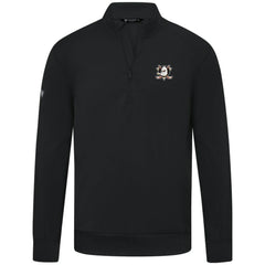 Anaheim Ducks Levelwear Upright Tri-Blend Quarter-Zip Pullover Black