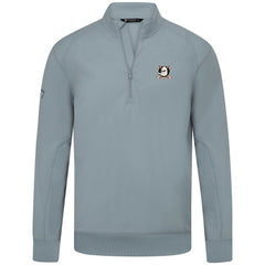 Anaheim Ducks Levelwear Upright Tri-Blend Quarter-Zip Pullover Gray