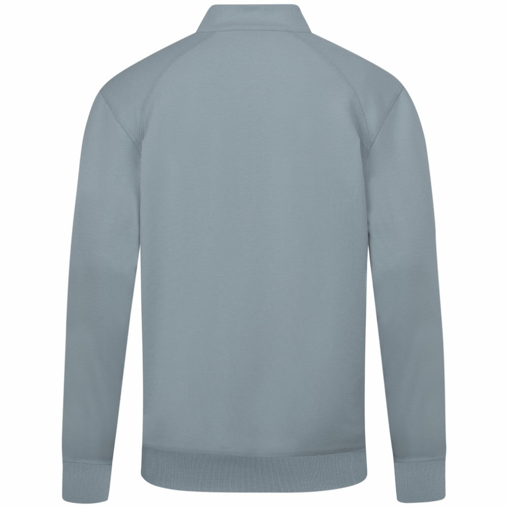 Montreal Canadiens Levelwear Upright Tri-Blend Quarter-Zip Pullover Gray