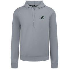 Dallas Stars Levelwear Technic Quarter-Zip Pullover Hoodie Gray