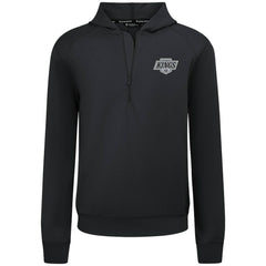 Los Angeles Kings Levelwear Technic Quarter-Zip Pullover Hoodie Black