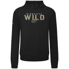 Minnesota Wild Levelwear Mandate Carve Tri-Blend Pullover Hoodie Black