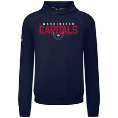 Washington Capitals Levelwear Mandate Carve Tri-Blend Pullover Hoodie Navy