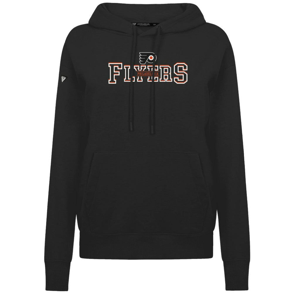 Philadelphia Flyers Levelwear Women's Adorn Journey Pullover Hoodie Black