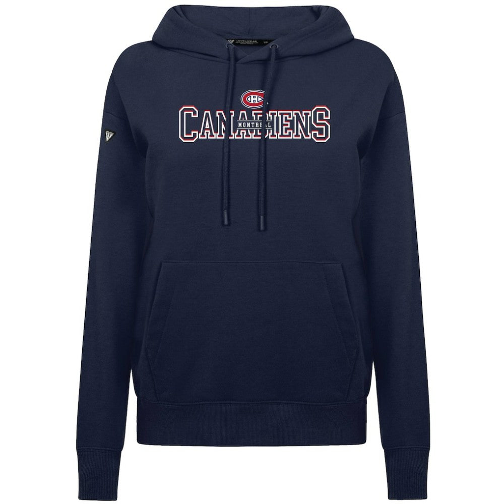 Montreal Canadiens Levelwear Women's Adorn Journey Pullover Hoodie Navy