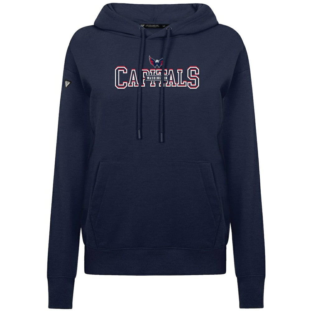 Washington Capitals Levelwear Women's Adorn Journey Pullover Hoodie Navy
