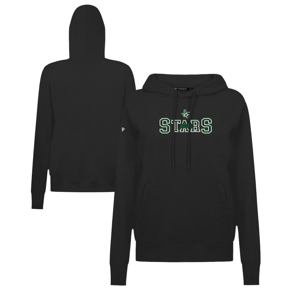 Dallas Stars Levelwear Women's Adorn Journey Pullover Hoodie Black