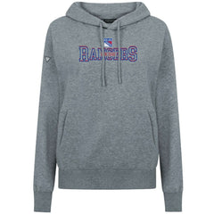 New York Rangers Levelwear Women's Adorn Journey Pullover Hoodie Gray