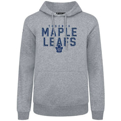 Toronto Maple Leafs Levelwear Podium Carve Pullover Hoodie Gray