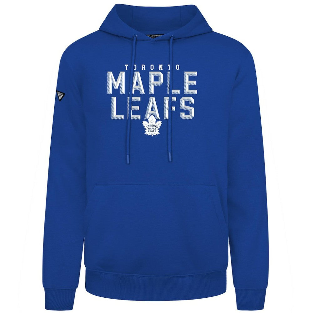 Toronto Maple Leafs Levelwear Podium Carve Pullover Hoodie Royal
