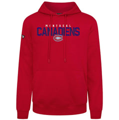 Montreal Canadiens Levelwear Podium Carve Pullover Hoodie Red