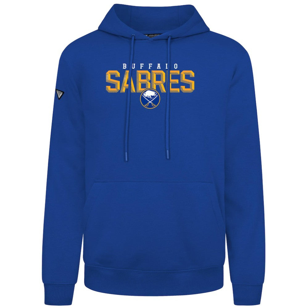 Buffalo Sabres Levelwear Podium Carve Pullover Hoodie Royal