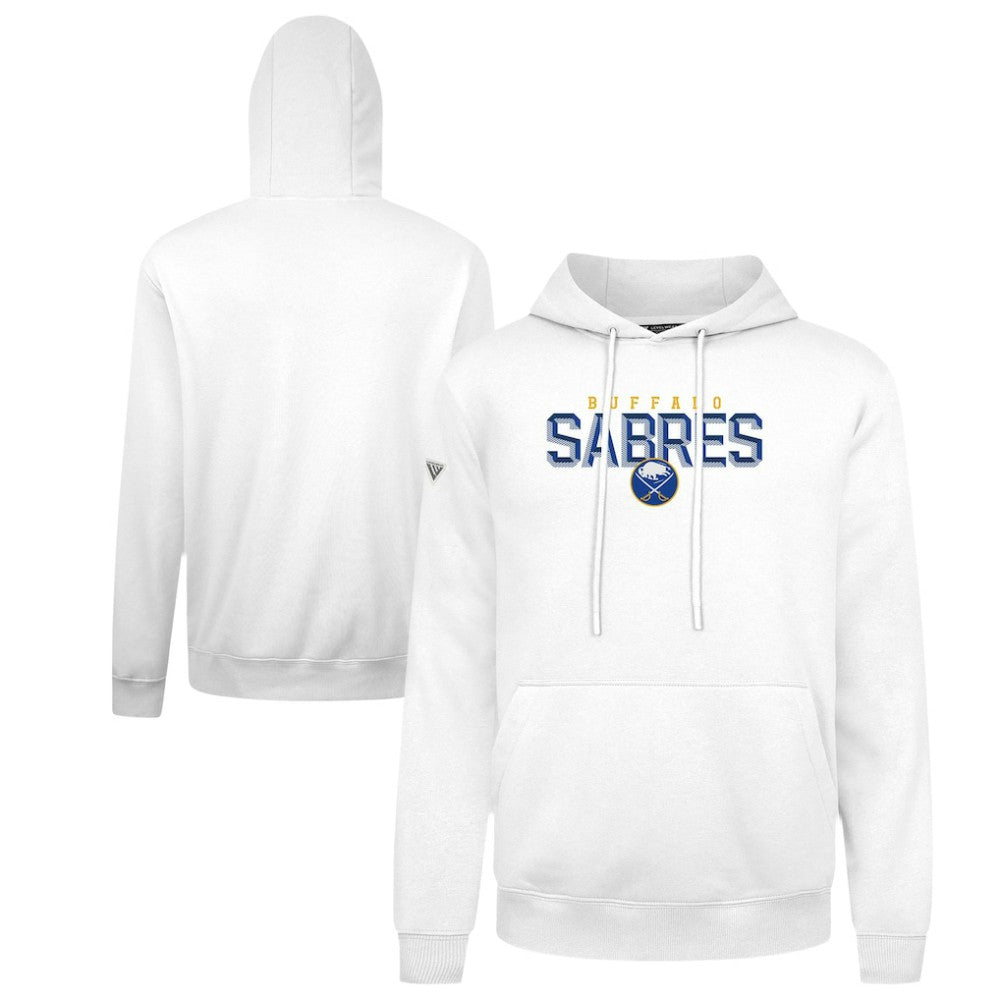 Buffalo Sabres Levelwear Podium Carve Pullover Hoodie White
