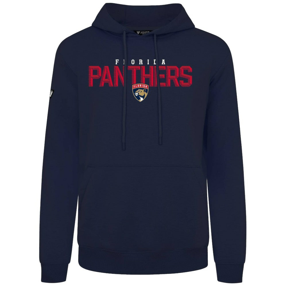 Florida Panthers Levelwear Podium Carve Pullover Hoodie Navy
