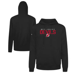 New Jersey Devils Levelwear Podium Carve Pullover Hoodie Black