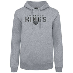Los Angeles Kings Levelwear Podium Carve Pullover Hoodie Gray