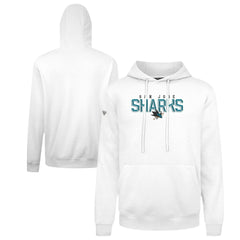 San Jose Sharks Levelwear Podium Carve Pullover Hoodie White