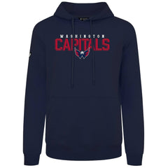 Washington Capitals Levelwear Podium Carve Pullover Hoodie Navy