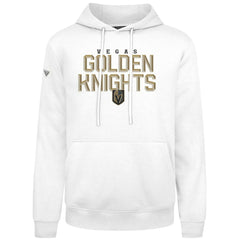 Vegas Golden Knights Levelwear Podium Carve Pullover Hoodie White