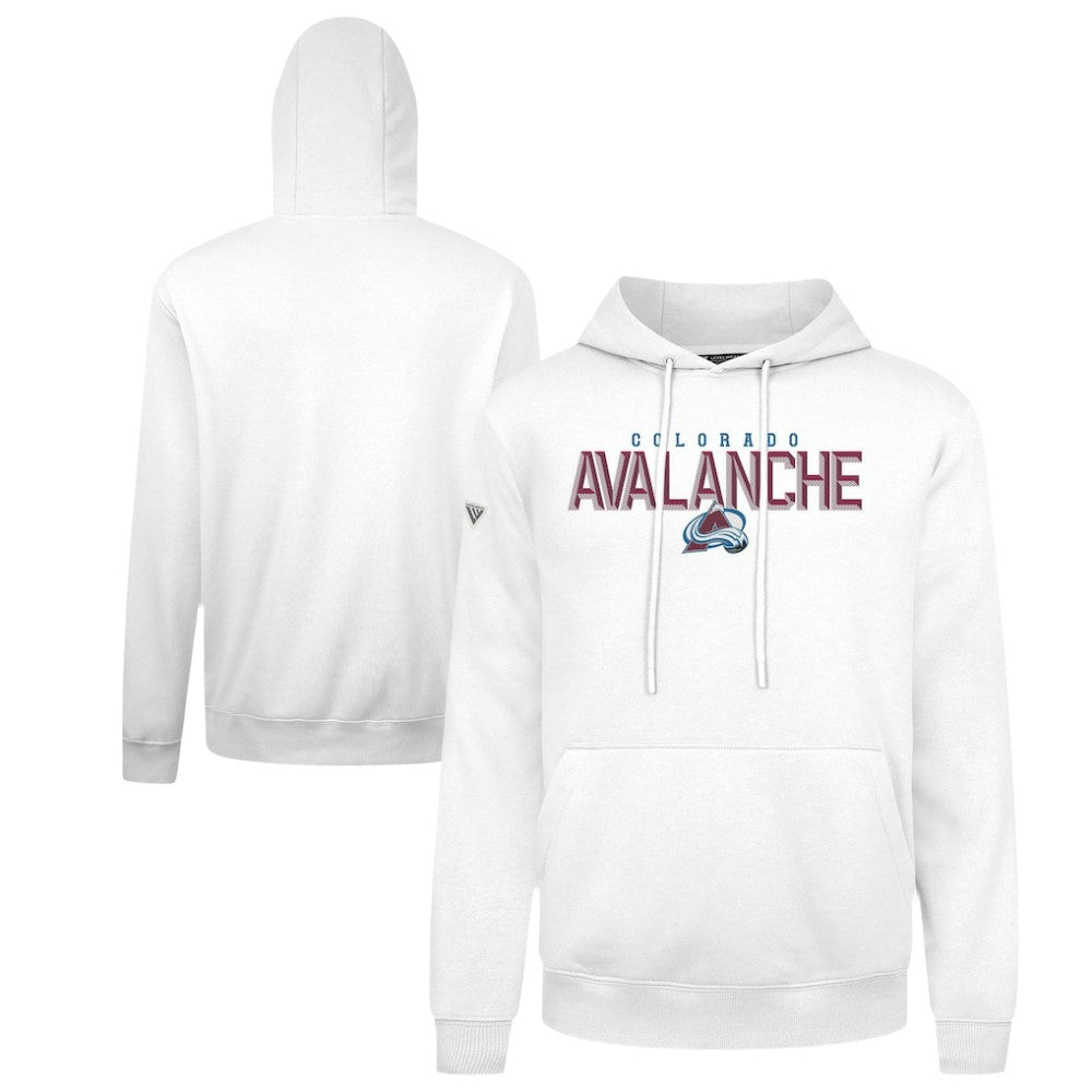 Colorado Avalanche Levelwear Podium Carve Pullover Hoodie White