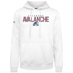Colorado Avalanche Levelwear Podium Carve Pullover Hoodie White