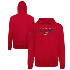 Carolina Hurricanes Levelwear Podium Carve Pullover Hoodie Red