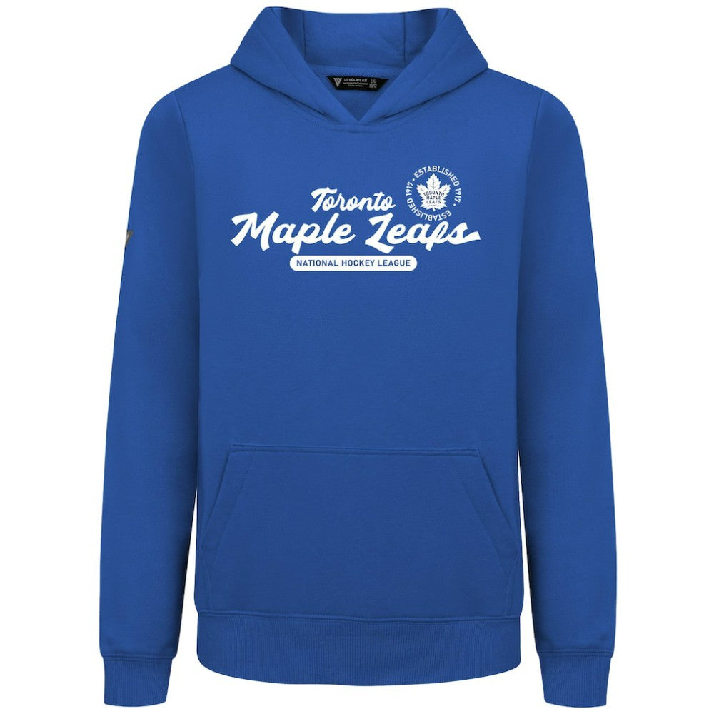 Toronto Maple Leafs Levelwear Youth Podium Monument Pullover Hoodie Royal