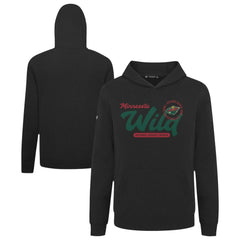Minnesota Wild Levelwear Youth Podium Monument Pullover Hoodie Black