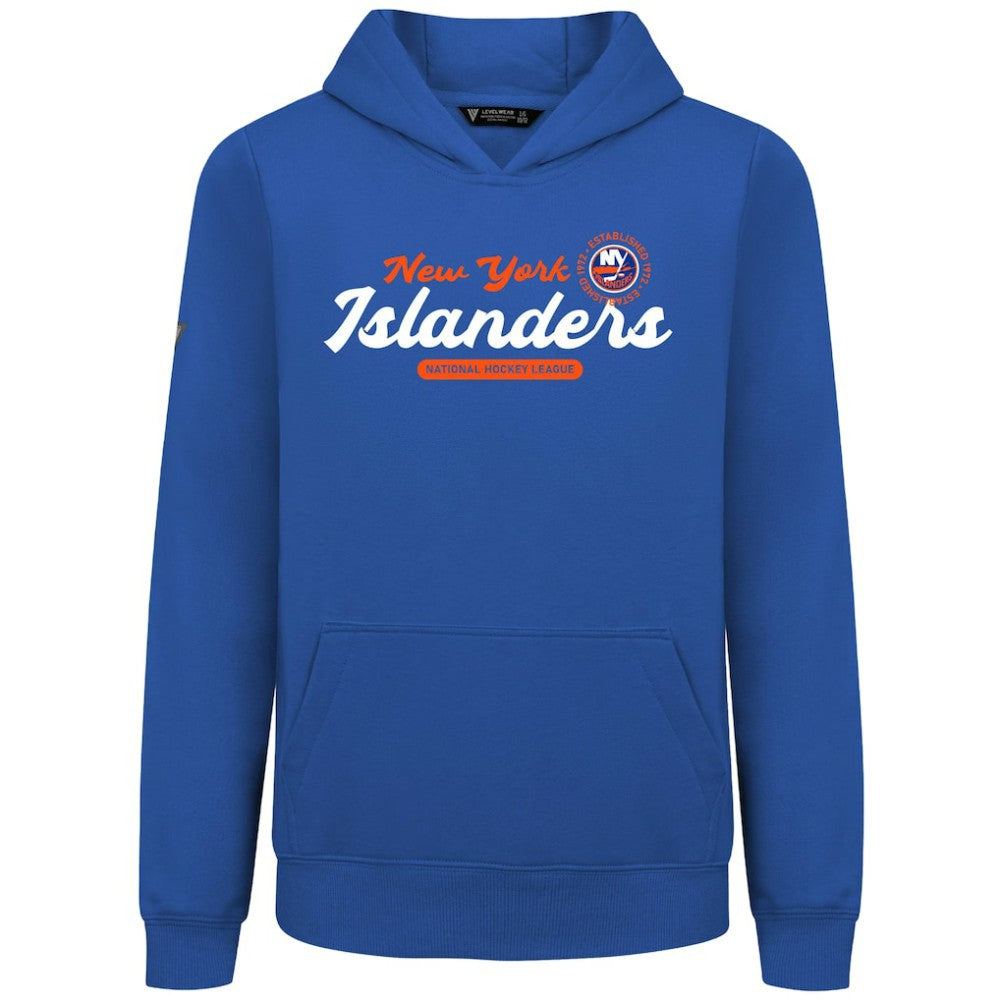 New York Islanders Levelwear Youth Podium Monument Pullover Hoodie Royal