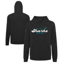 San Jose Sharks Levelwear Youth Podium Monument Pullover Hoodie Black