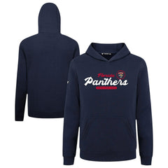 Florida Panthers Levelwear Youth Podium Monument Pullover Hoodie Navy