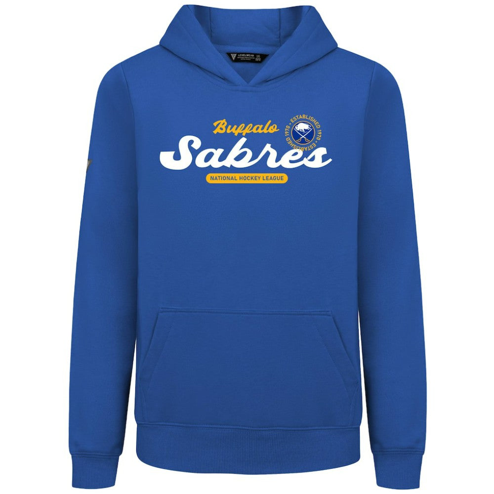 Buffalo Sabres Levelwear Youth Podium Monument Pullover Hoodie Royal
