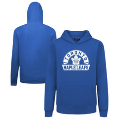 Toronto Maple Leafs Levelwear Youth Podium Banner Arch Pullover Hoodie Royal