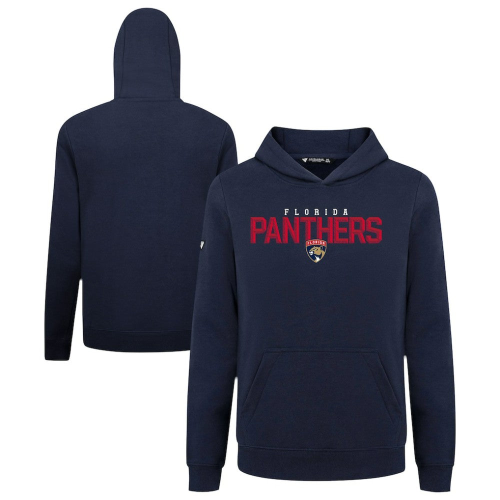 Florida Panthers Levelwear Youth Podium Carve Pullover Hoodie Navy